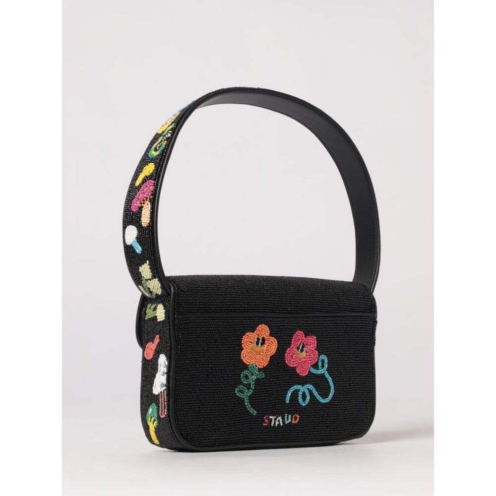 Staud Shoulder Bag Woman Black - Picture 2 of 3
